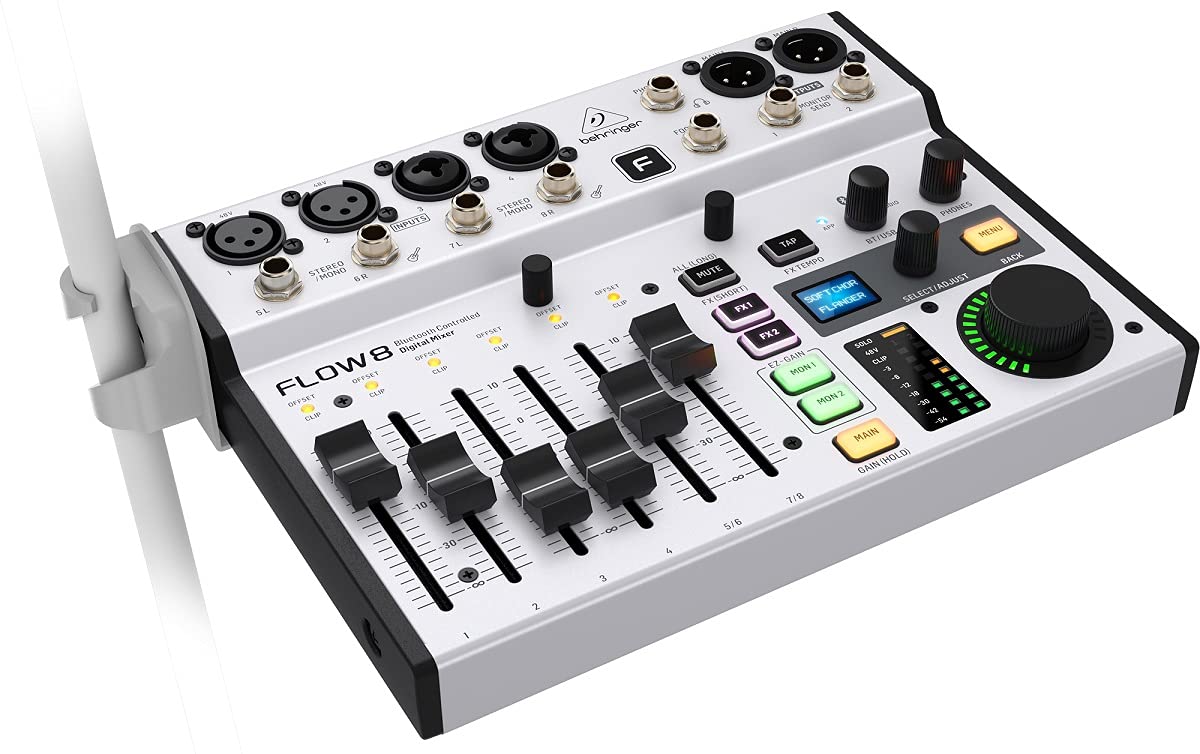 Behringer FLOW 8 8-input Digital Mixer with Bluetooth