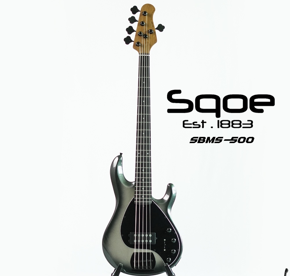 SQOE SBMS500 5 String Bass Guitar