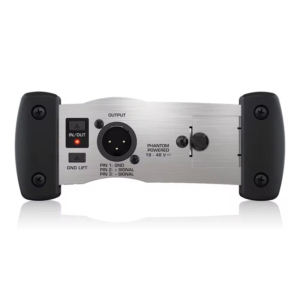 Behringer Ultra-DI DI100 1-channel Active Microphone / Instrument Direct Box DI Box with Switchable Input Attenuation and Groundlift